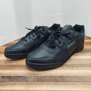 REEBOK Men's Workout Plus Sneakers Size 15 Black Trainers Brand New With Tags